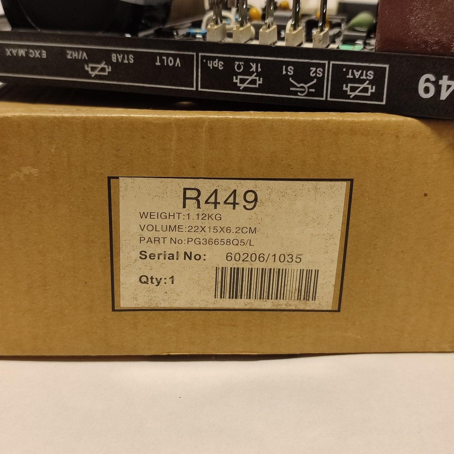 AVR R449 Automatic Voltage Regulator