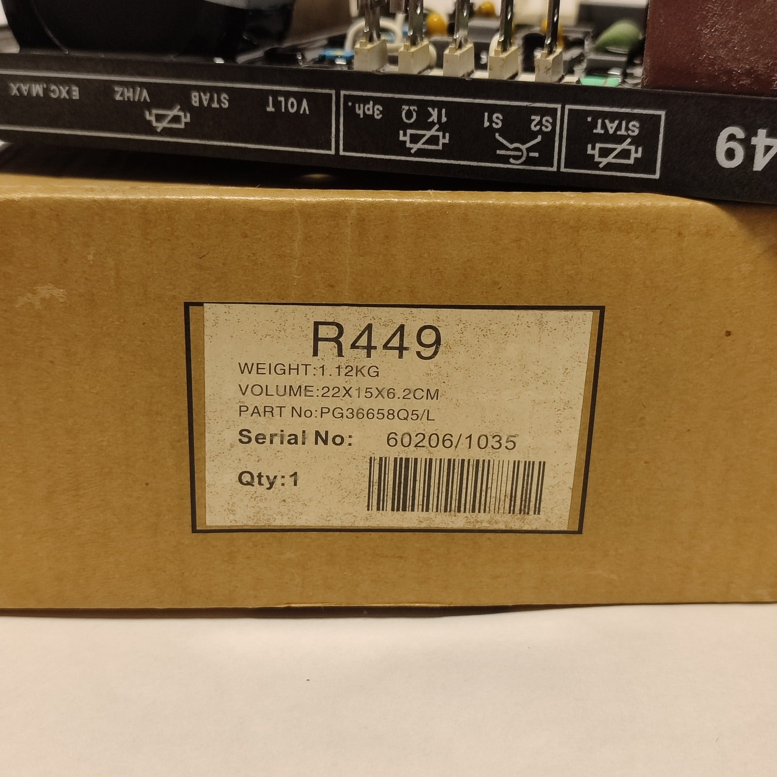AVR R449 Automatic Voltage Regulator