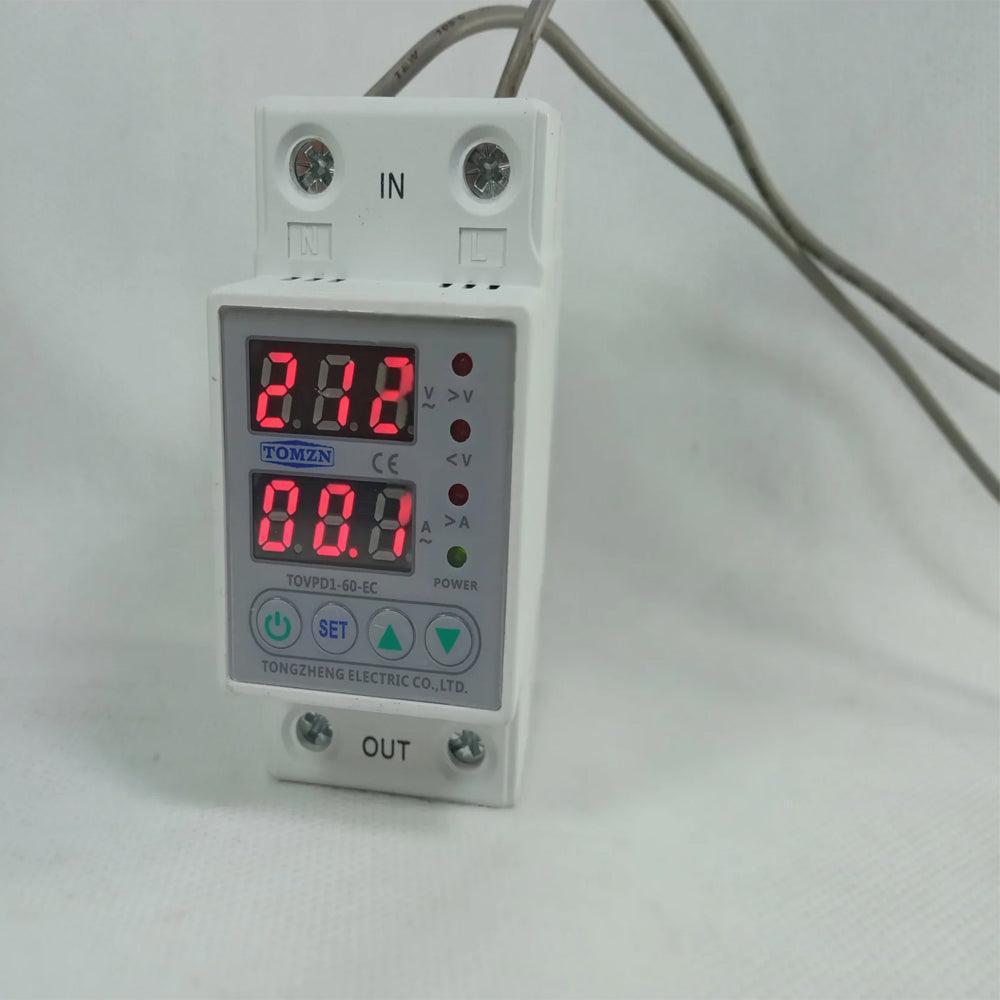 TOMZN Protector Adjustable Over Under Voltage Protective Device TOVPD1-60-EC in Pakistan - industryparts.pk
