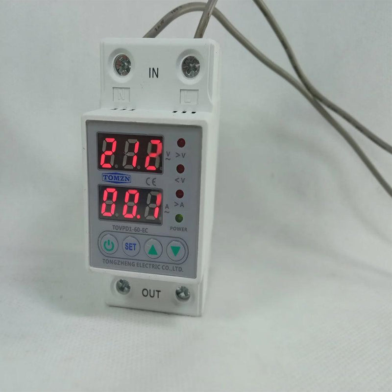 TOMZN Protector Adjustable Over Under Voltage Protective Device TOVPD1-60-EC in Pakistan - industryparts.pk