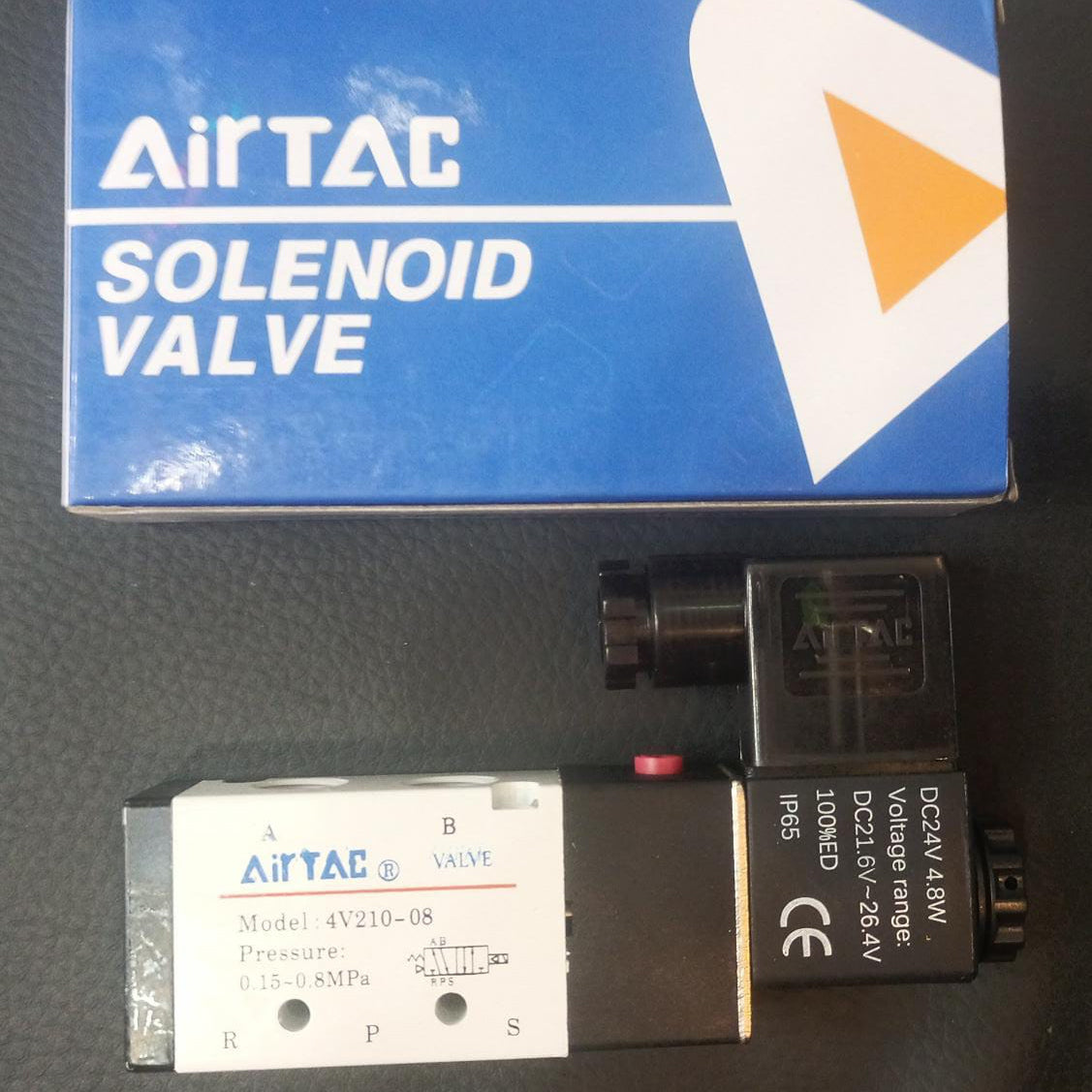 Airtac Solenoid Valve 5way 1/4″ (4v210-08) 3position in Pakistan