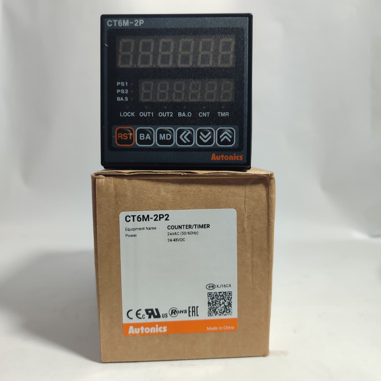6-Digit Digital Counter & Timer for Precision Control