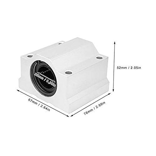 Aluminum Closed Linear Motion Ball Bearing Slide Block - industryparts.pk