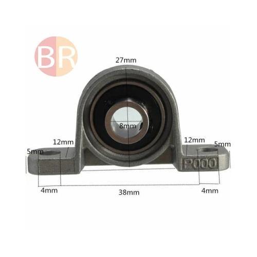 Kp08 Kp Bearing Insert Shaft Support Spherical Roller Zinc Alloy - industryparts.pk