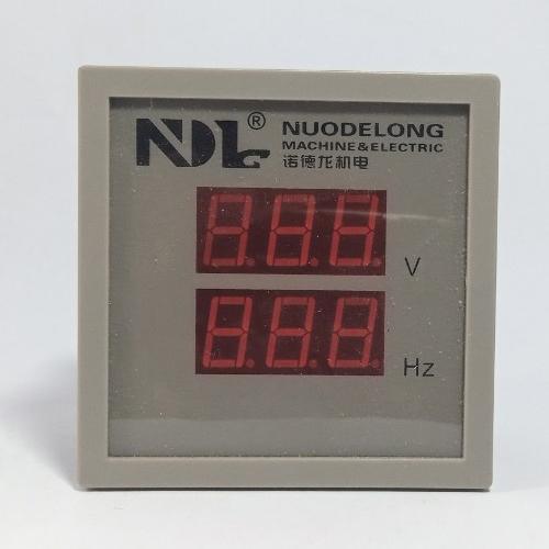 Nuodelong Machine & Electric  Voltage and HZ Meter - industryparts.pk