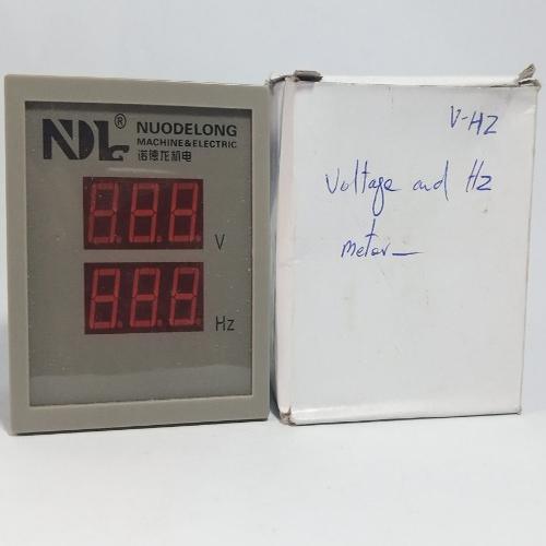 Nuodelong Machine & Electric  Voltage and HZ Meter - industryparts.pk