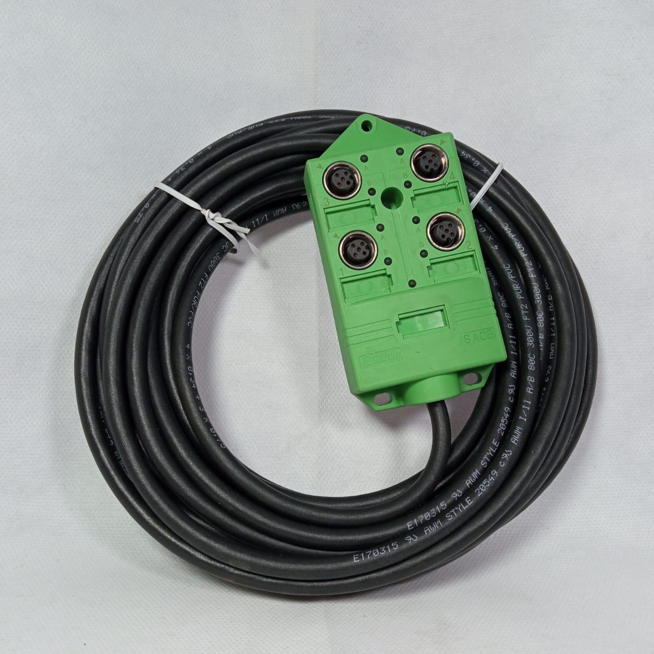 Phoenix Contact SACB-4/ 4-10 0PUR SCO 1516991 Sensor Actuator Box in Pakistan - industryparts.pk