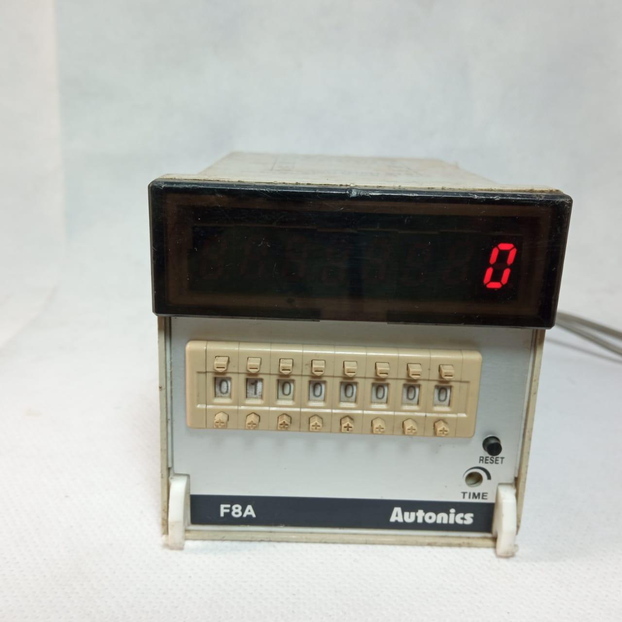 Autonics F8A 8 Digit Up Down Counter Lotted in Pakistan - industryparts.pk
