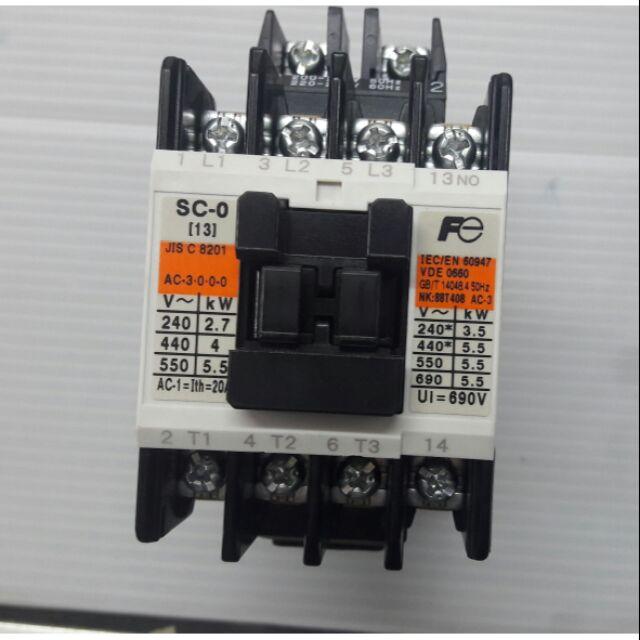 FUJI Magnetic Contactor Sc-0  20A in Pakistan - industryparts.pk