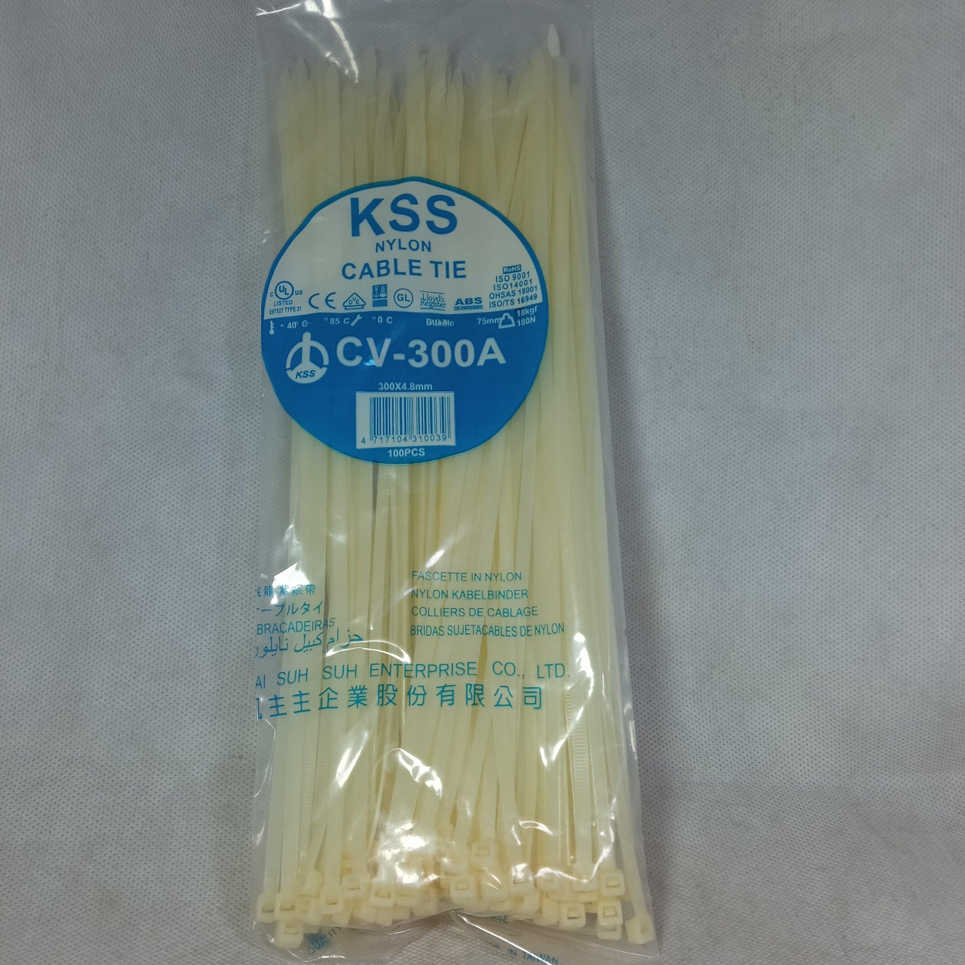 KSS Cable Ties White All Sizes Available in Pakistan - industryparts.pk