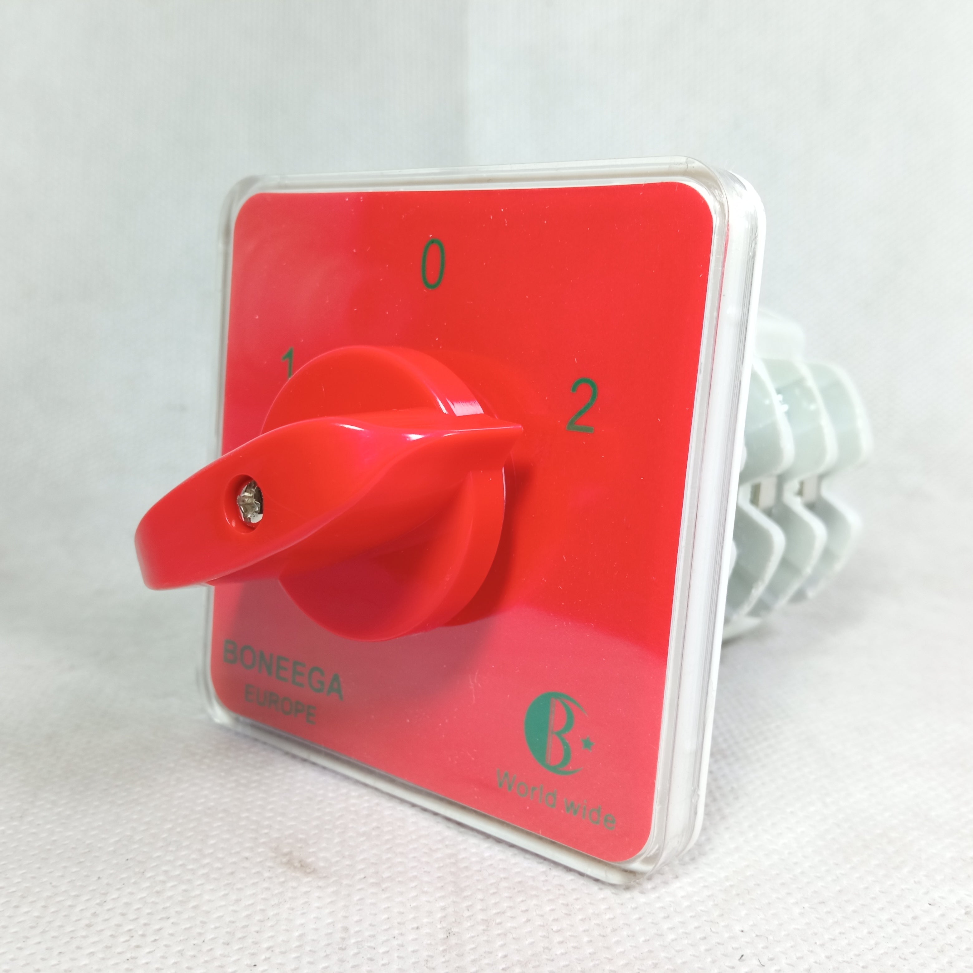 Boneega Rotary Changeover Switch 2 3 4 Pole 1-0-2 in Pakistan - industryparts.pk