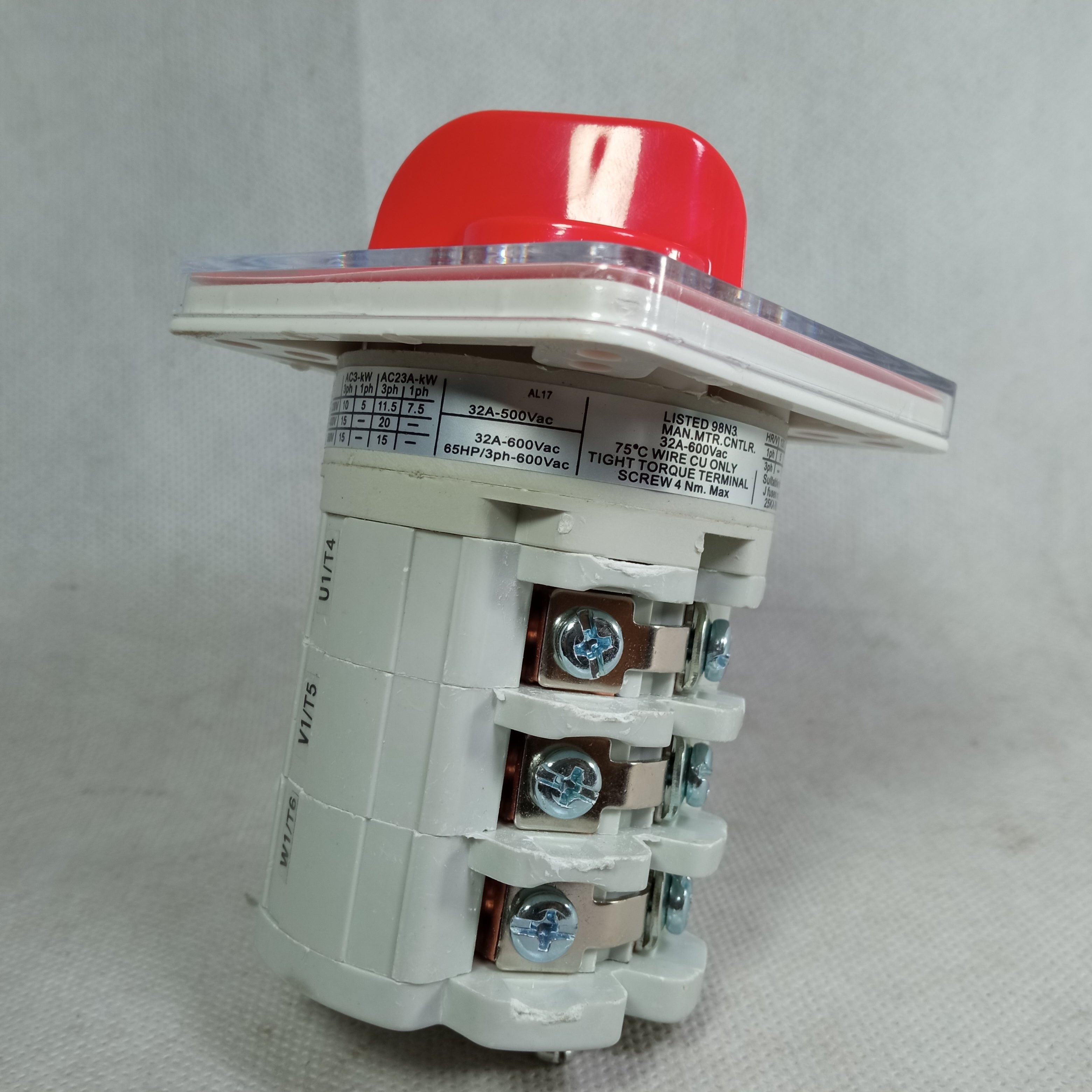 Boneega Rotary Changeover Switch 2 3 4 Pole 1-0-2 in Pakistan - industryparts.pk