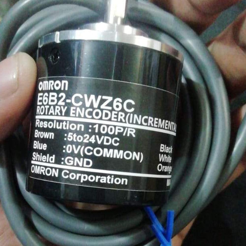 100PPR OMRON Incremental Rotary Encoder E6B2-CWZ6C in Pakistan - industryparts.pk