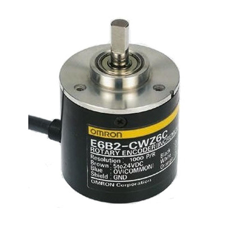 100PPR OMRON Incremental Rotary Encoder E6B2-CWZ6C in Pakistan - industryparts.pk