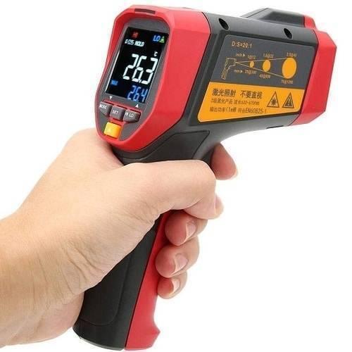 UNI T UT302A+ Non Contact Infrared IR Professional Thermometer in Pakistan - industryparts.pk