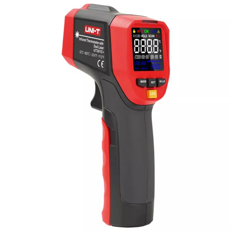 UNI T UT302A+ Non Contact Infrared IR Professional Thermometer in Pakistan - industryparts.pk