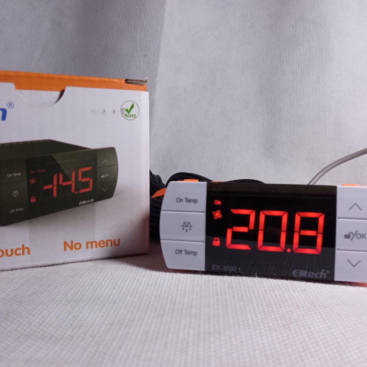 Elitech EK-3030 Digital Temperature Controller Heating or Cooling System Multi-Use in Pakistan - industryparts.pk