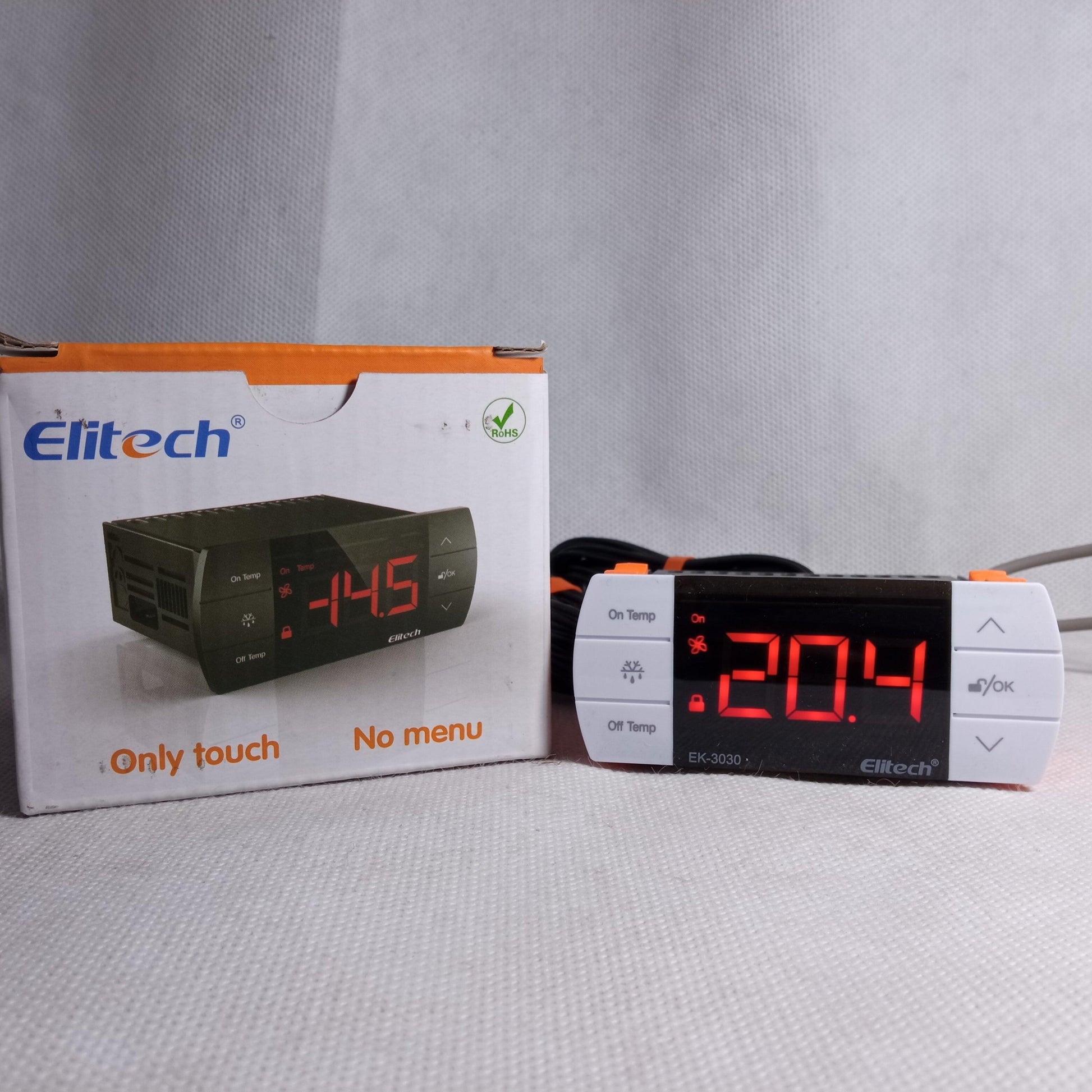Elitech EK-3030 Digital Temperature Controller Heating or Cooling System Multi-Use in Pakistan - industryparts.pk