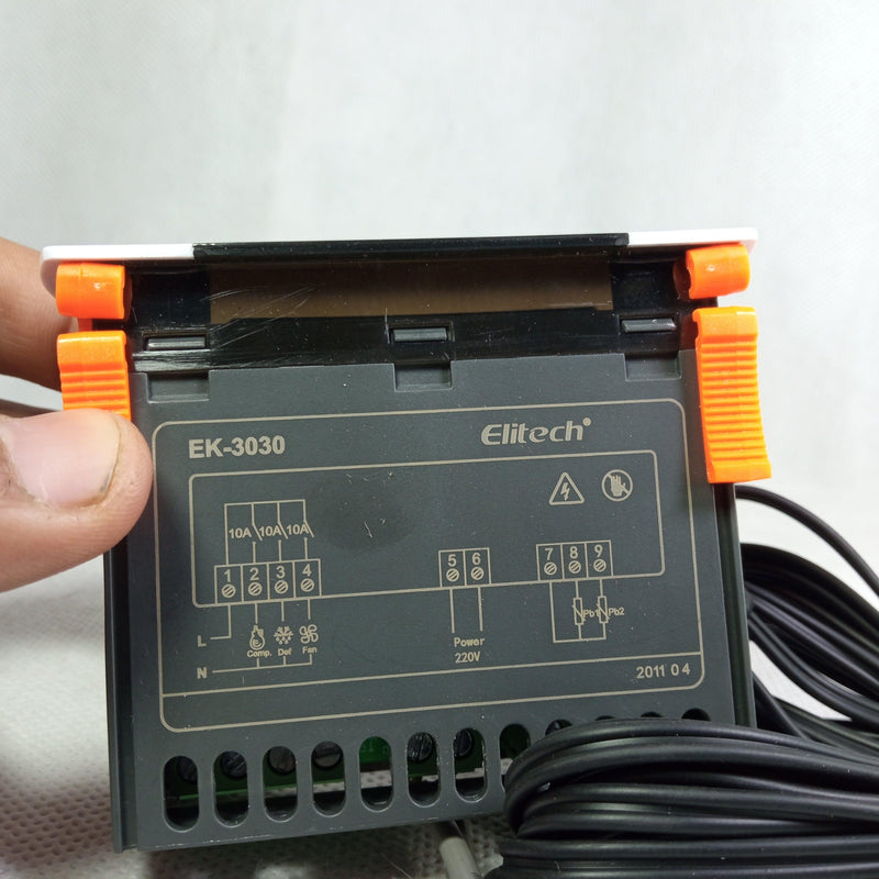 Elitech EK-3030 Digital Temperature Controller Heating or Cooling System Multi-Use in Pakistan - industryparts.pk
