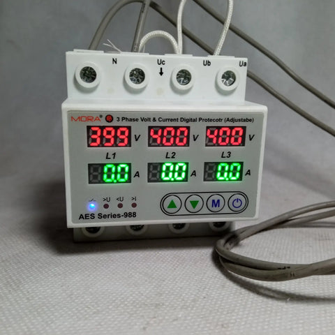 Three-Phase Adjustable Voltage Protector MR-FVA in Pakistan