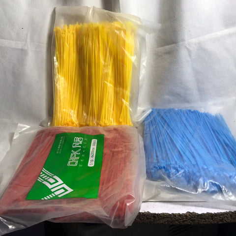 6 Inch Cable Ties 5 Multi-colors in Pakistan