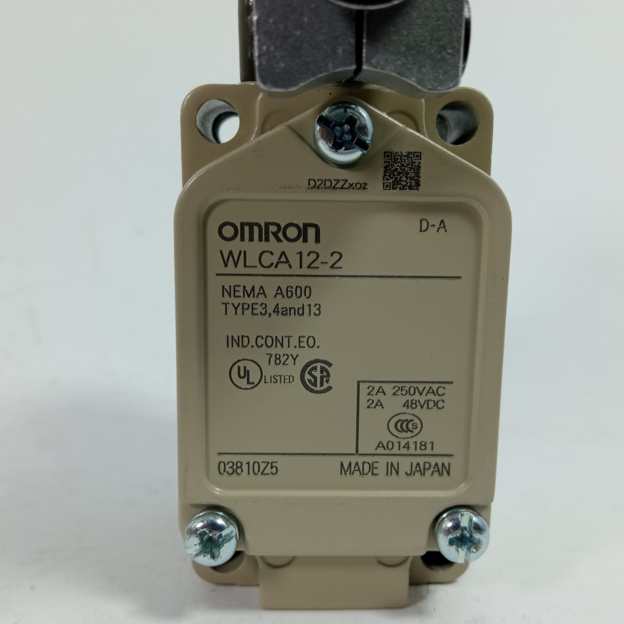 Omron WLCA12-2 Limit Switch for Industrial in Pakistan
