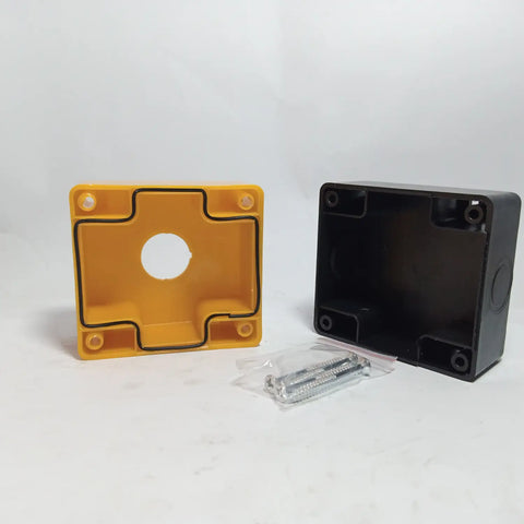 Switch Hole Box for 22mm Push Button Plastic in Pakistan