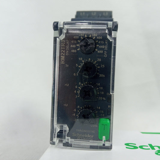 3 Phase Voltage Control Relay 3AC 380~480V Schneider RM22TR33 in Pakistan - industryparts.pk