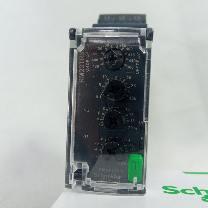 3 Phase Voltage Control Relay 3AC 380~480V Schneider RM22TR33 in Pakistan - industryparts.pk