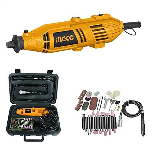 Ingco Mini Drill Dermal Kit 130w MG1309 in Pakistan - industryparts.pk
