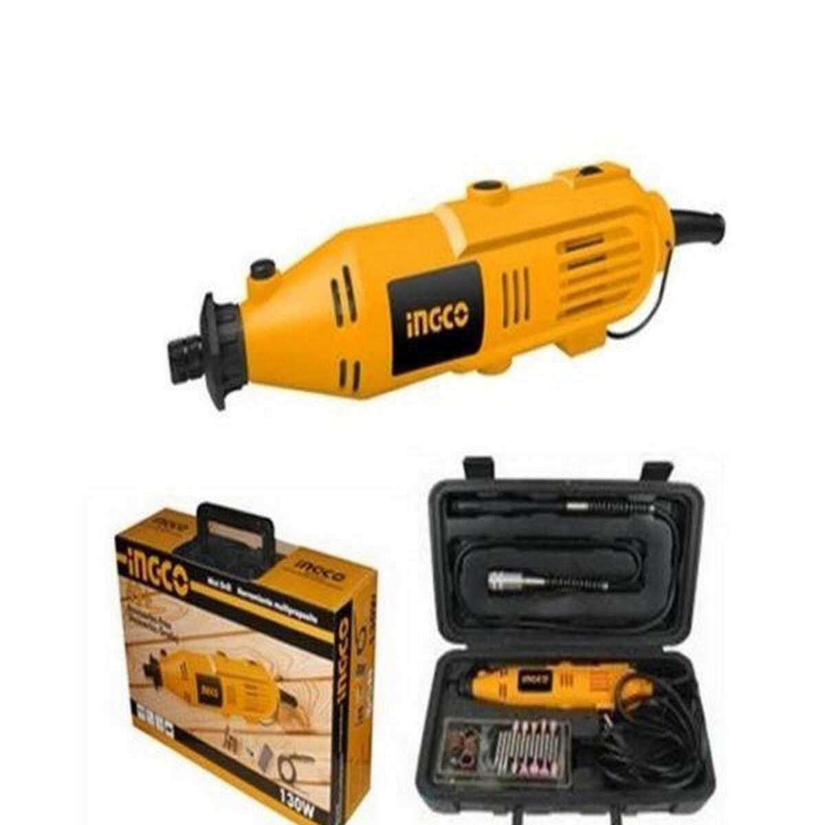 Ingco Mini Drill Dermal Kit 130w MG1309 in Pakistan - industryparts.pk