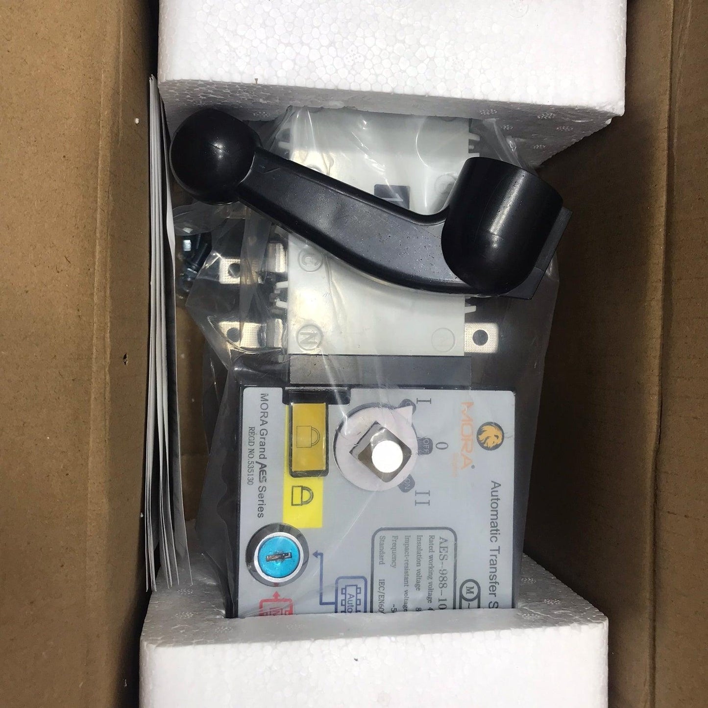 MORA Automatic Transfer Switch AES-988-100/4P in Pakistan - industryparts.pk