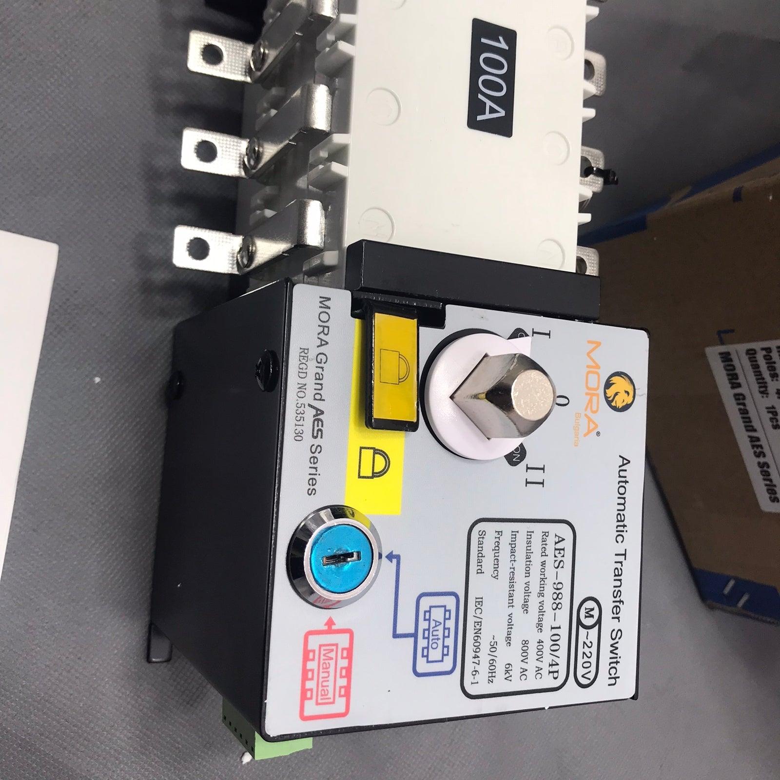 MORA Automatic Transfer Switch AES-988-100/4P in Pakistan - industryparts.pk
