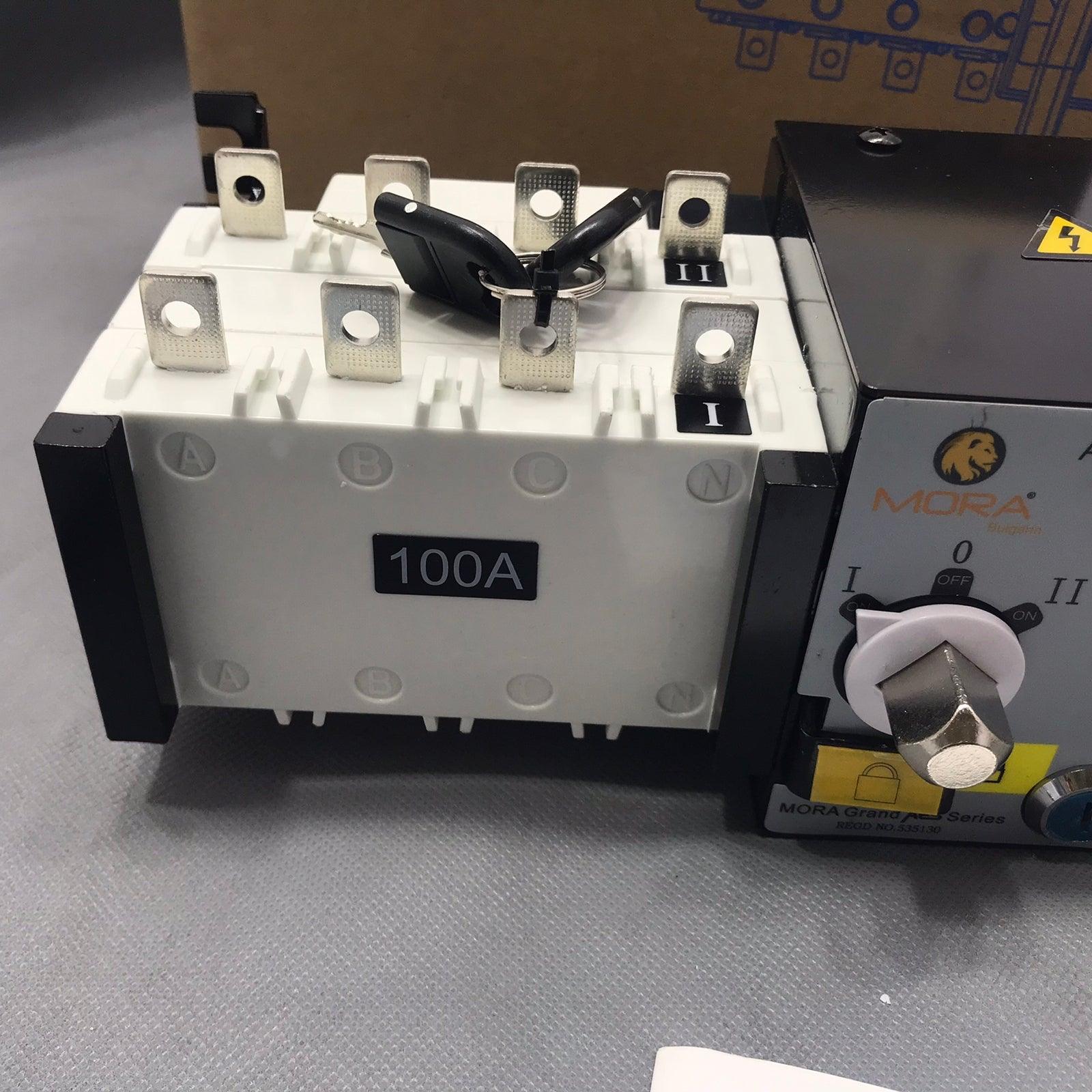 MORA Automatic Transfer Switch AES-988-100/4P in Pakistan - industryparts.pk