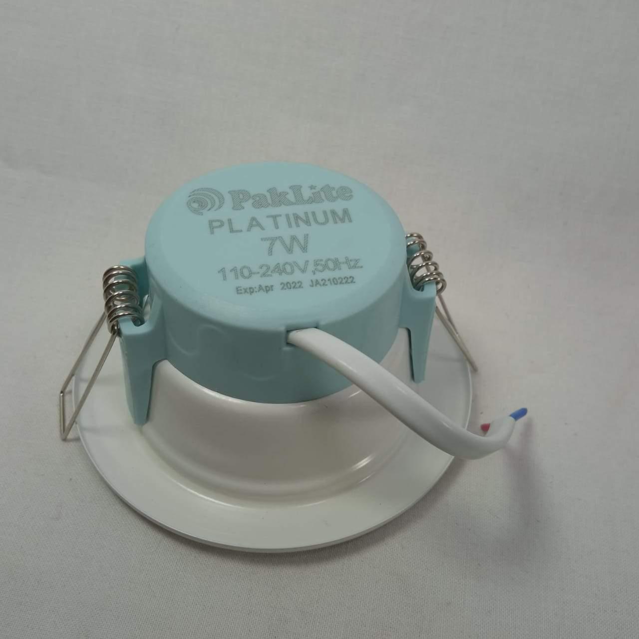 Pak Light Led Platinum Down Light 7W in Pakistan - industryparts.pk