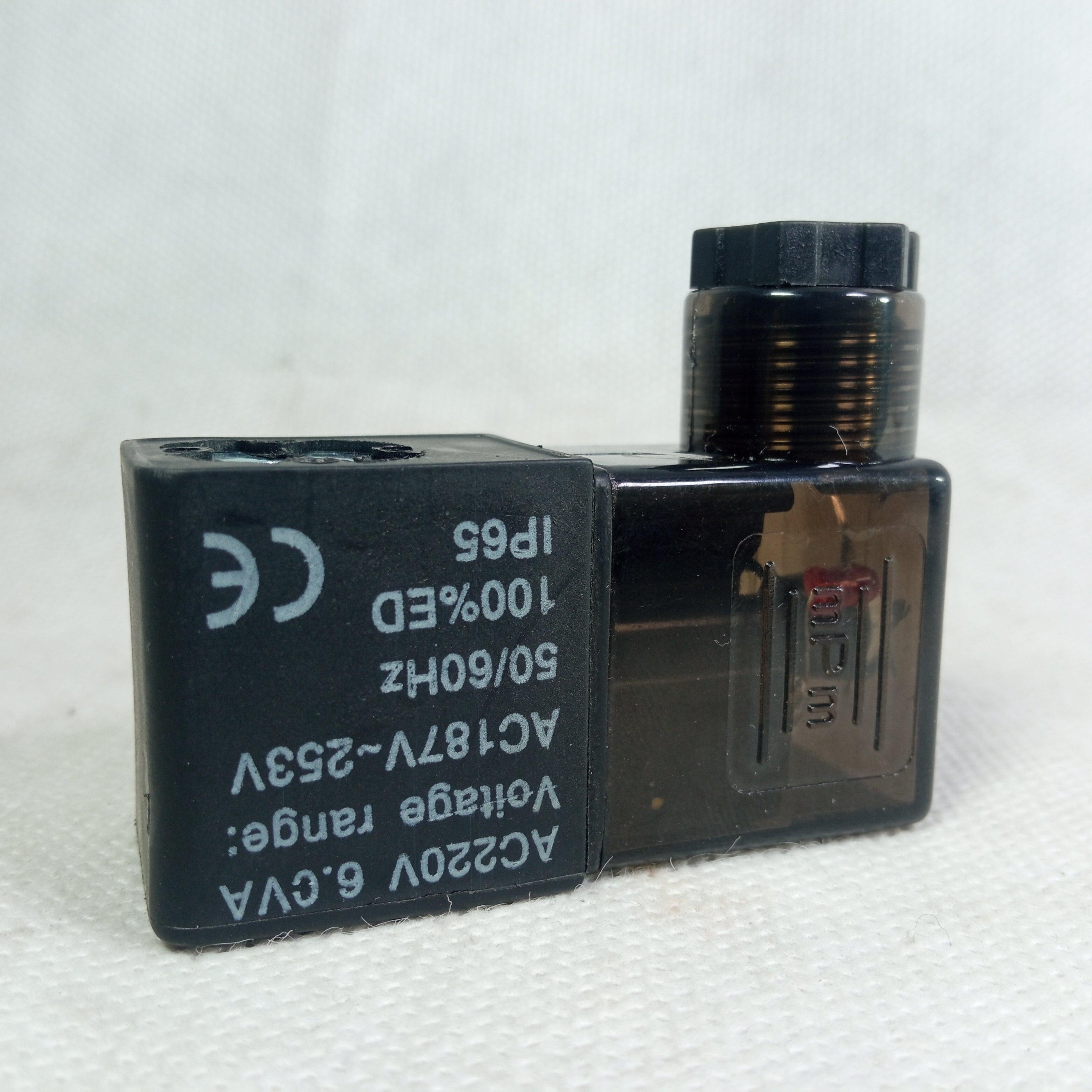 Pneumatic Solenoid Valve Coil 4V210 DC 12V/24V AC 220V Coil in Pakistan - industryparts.pk