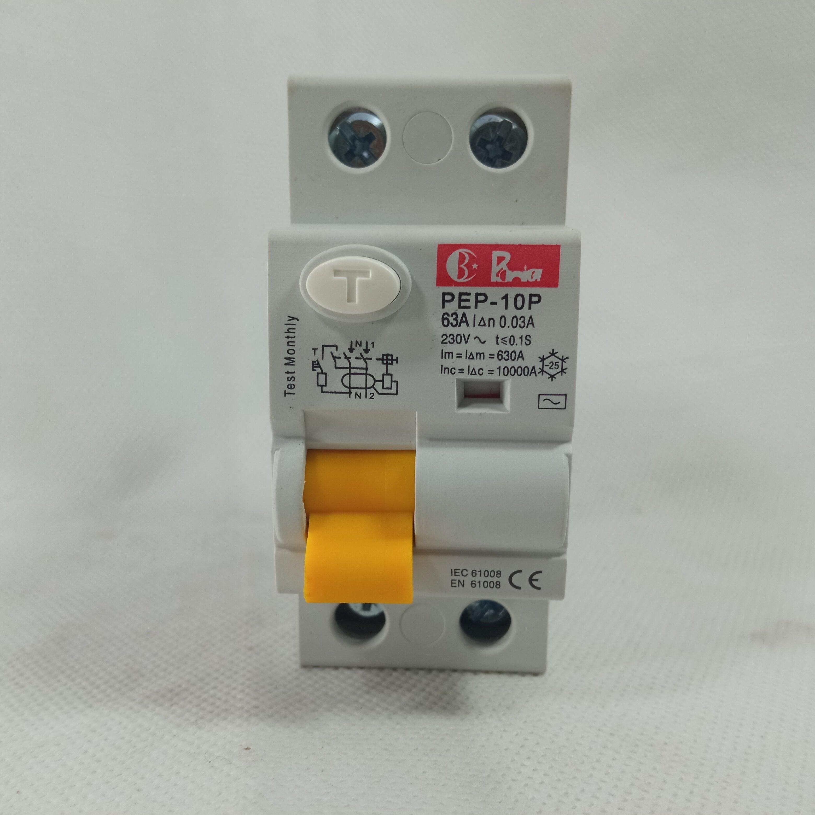 RCCB Earth Leakage Circuit Breaker BONEEGA in Pakistan - industryparts.pk