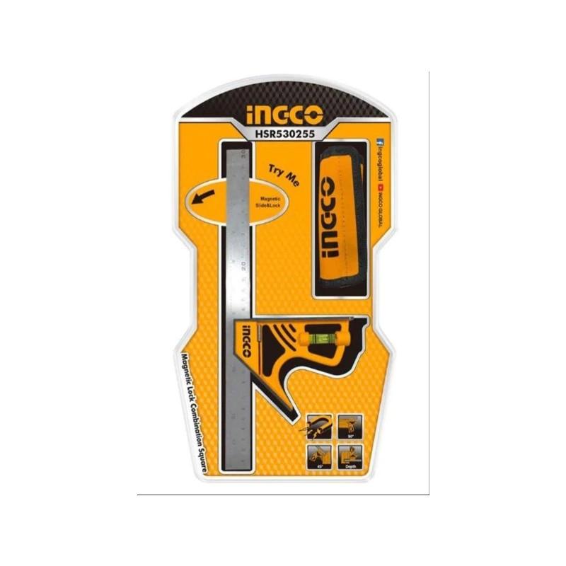 Ingco Magnetic lock combination square HSR5302 in Pakistan