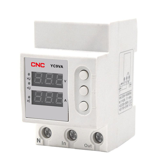 CNC Volt Ampere Protection Device Voltage Protector 63A YC9-VA in Pakistan - industryparts.pk