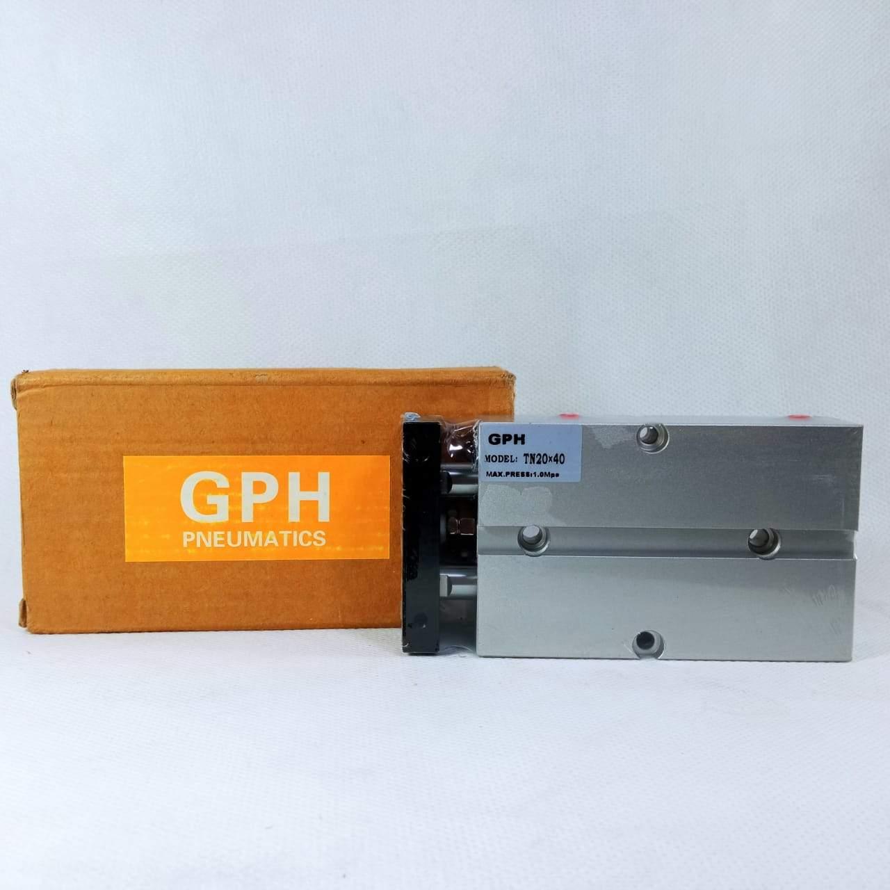 Pneumatic  Double Rod Aluminum Alloy Cylinder Bore in Pakistan - industryparts.pk