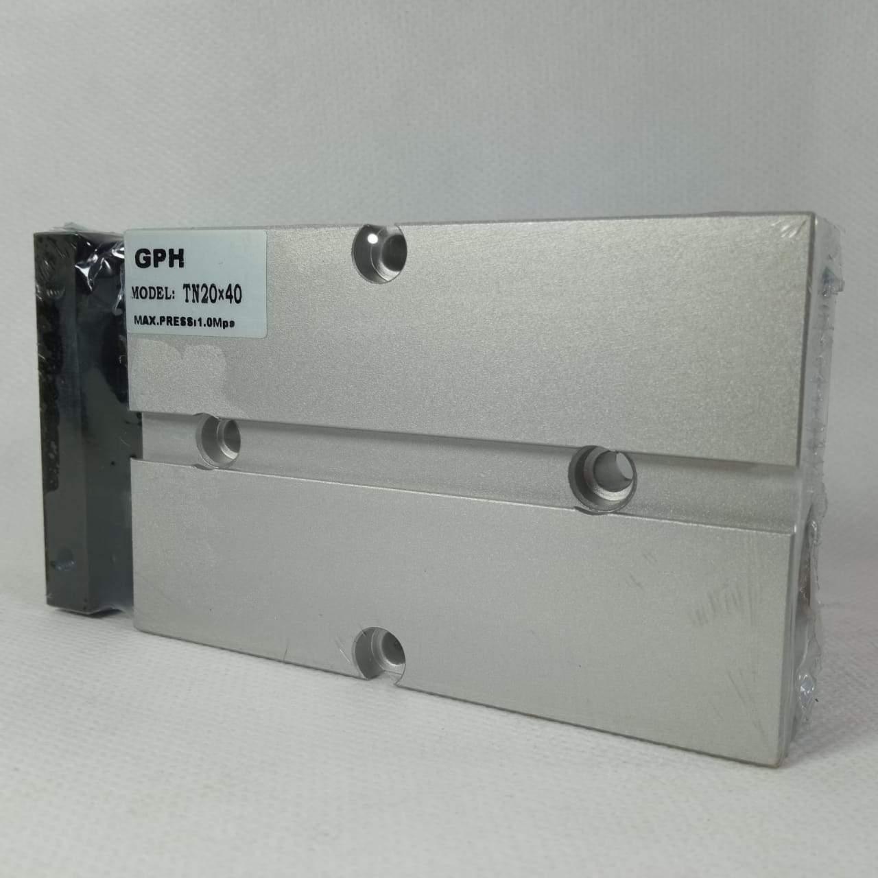 Pneumatic  Double Rod Aluminum Alloy Cylinder Bore in Pakistan - industryparts.pk