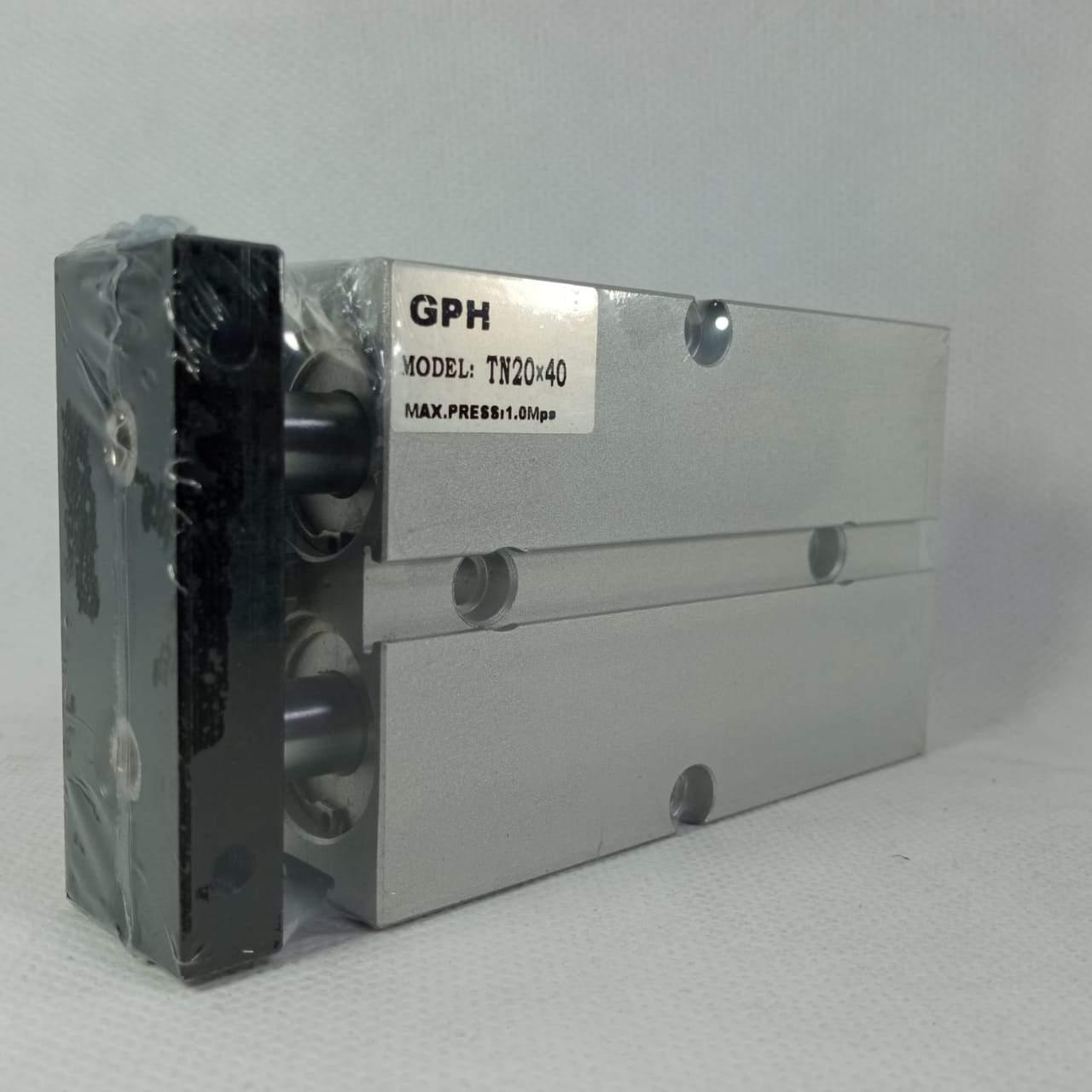 Pneumatic  Double Rod Aluminum Alloy Cylinder Bore in Pakistan - industryparts.pk