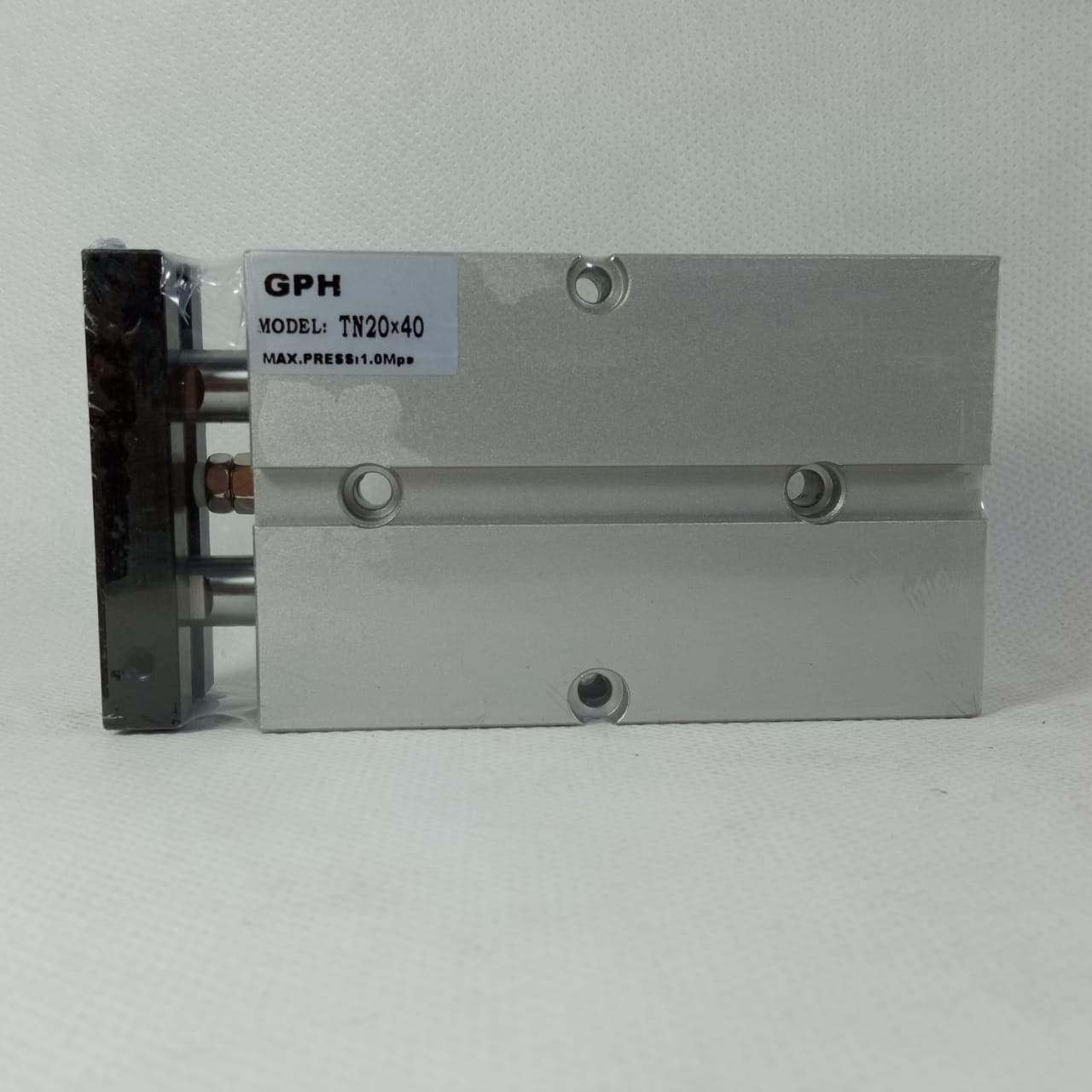 Pneumatic  Double Rod Aluminum Alloy Cylinder Bore in Pakistan - industryparts.pk