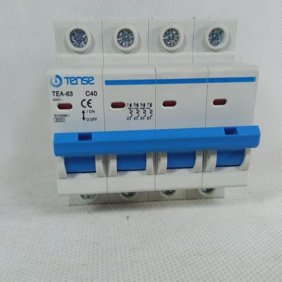 Tense Electrical 4 Pole AC Circuit Breaker in Pakistan - industryparts.pk