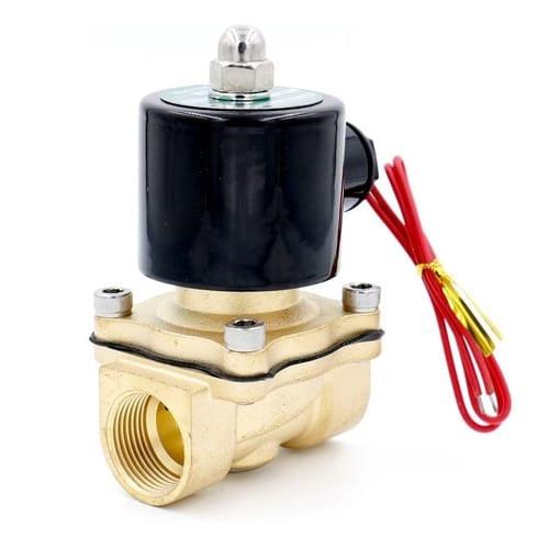 3/4 Inch 220V AC Brass Electric Solenoid Valve For Water Air Gas Fuels in Pakistan - industryparts.pk