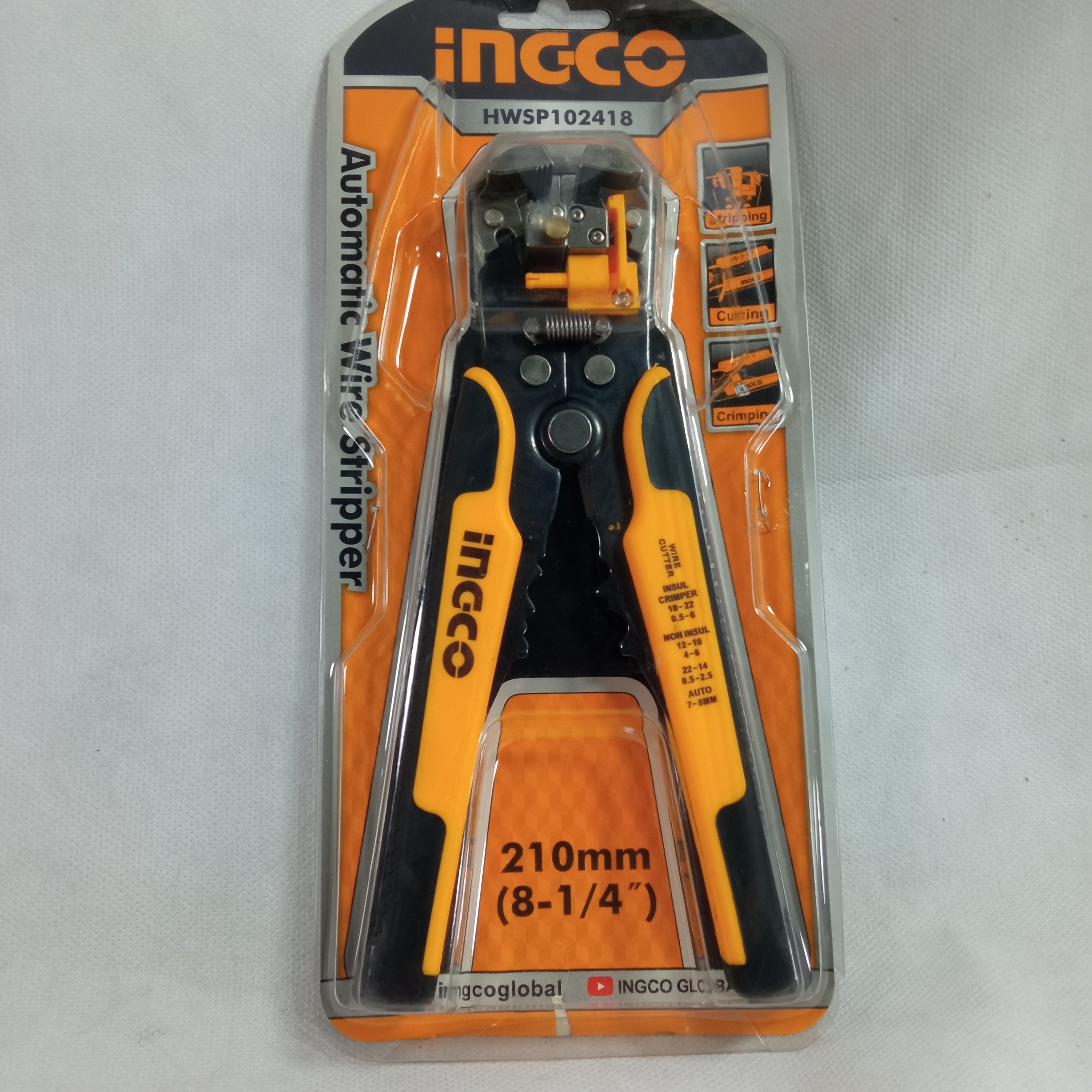 INGCO Automatic 3in1 Wire Stripper HWSP102418 in Pakistan