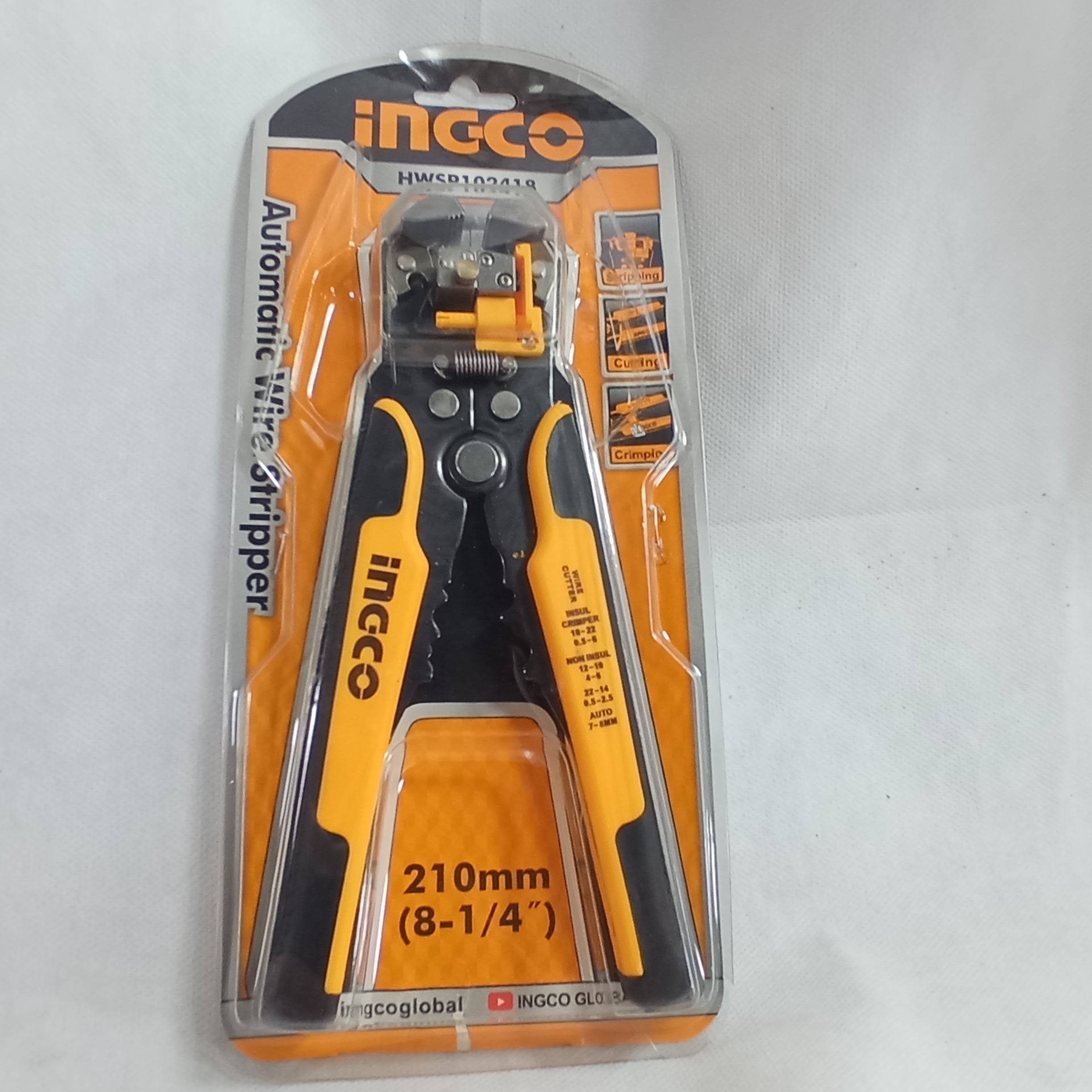 INGCO Automatic 3in1 Wire Stripper HWSP102418 in Pakistan