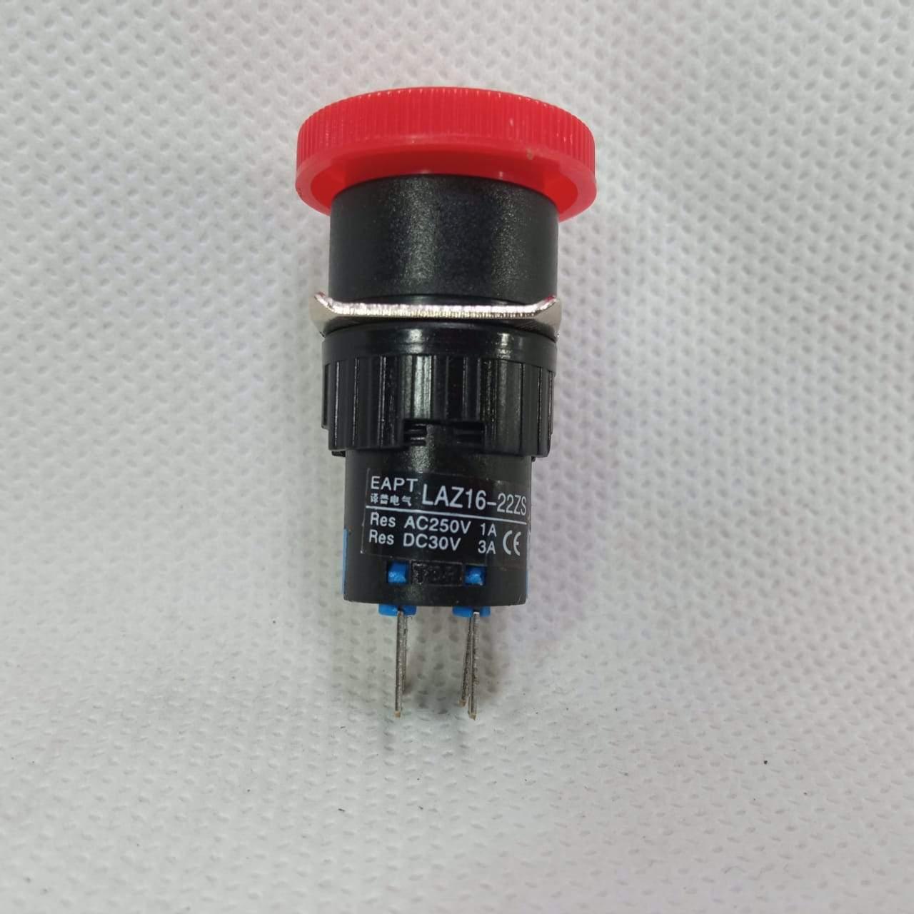 Emergency Stop Button Switch 16mm 6 Pins LAZ16-22ZS in Pakistan - industryparts.pk