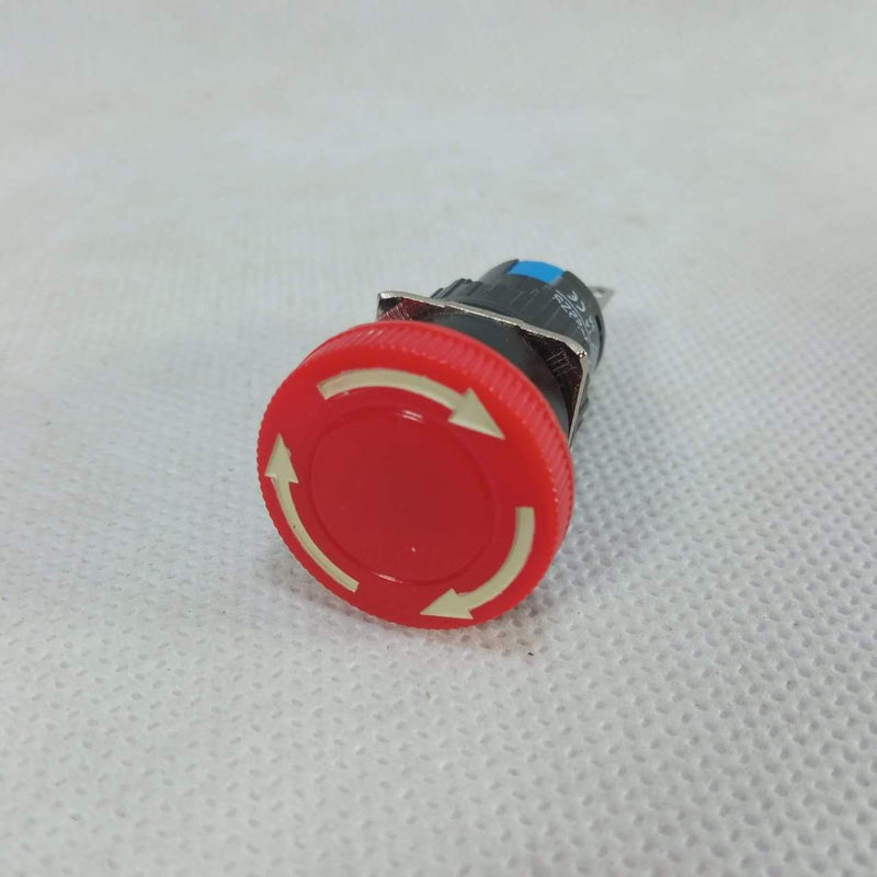 Emergency Stop Button Switch 16mm 6 Pins LAZ16-22ZS in Pakistan - industryparts.pk