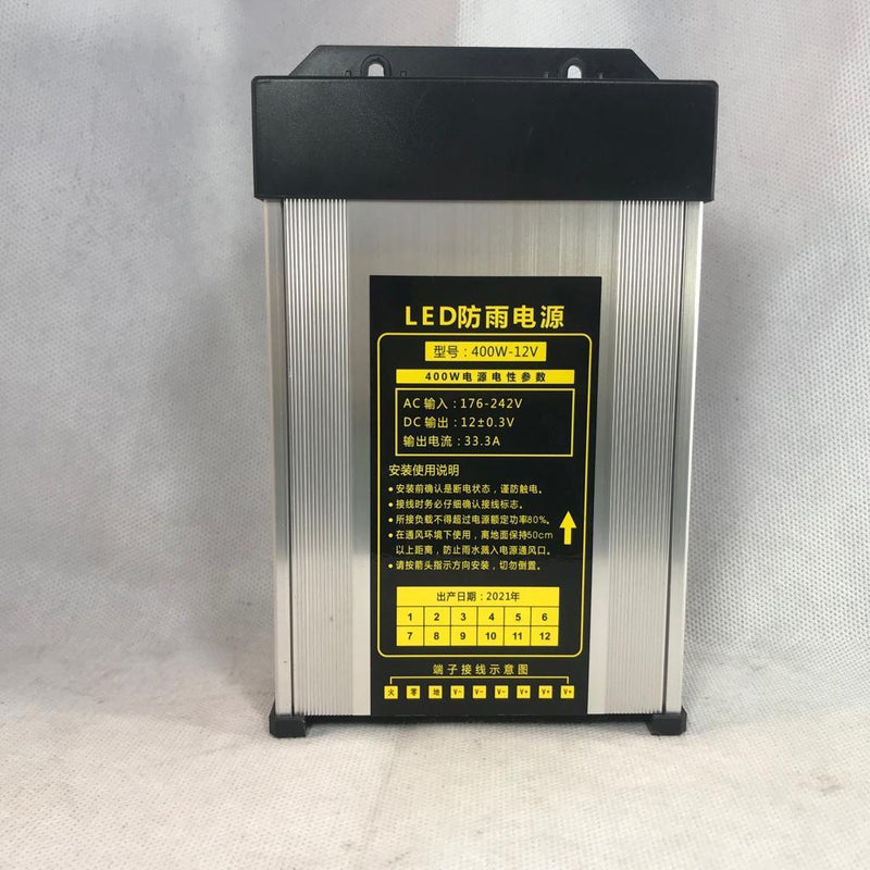 LED Rainproof High-Quality Switching Power Supply 12V 33A 400W in Pakistan